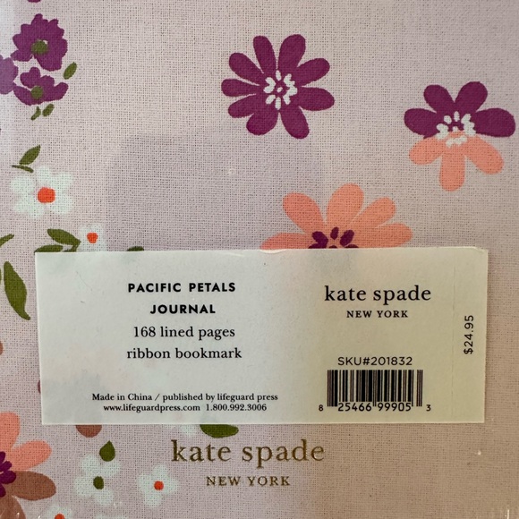 Kate Spade Pacific Petals Journal - Picture 3 of 3